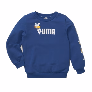 Puma Polera Niño World Crew Neck Sweatshirt  Talla 4T - Imagen 1