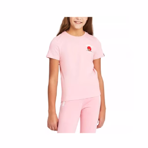 Puma Polo Peanuts Crew Neck Rosado Niñas Talla 3T - Imagen 1
