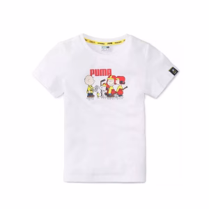 Puma Polo Peanuts Crew Neck Short Sleeve 2 Niñas 3T - Imagen 3