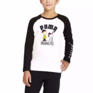 Puma Polo Manga Larga Crew Neck X Peanuts Toddler Niños 2T - Imagen 3