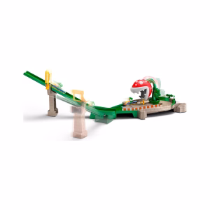 Pista  Hot Wheels Mario Kart Track Set Piranha con Yoshi - Imagen 4