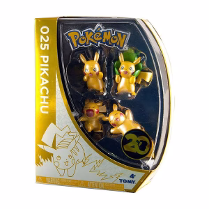 Pokemon Set de 4 Pikachus 25 Aniversario S2 - Imagen 2