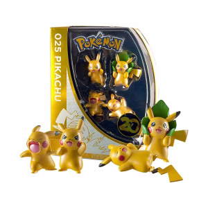 Pokemon Set de 4 Pikachus 25 Aniversario S2 - Imagen 1