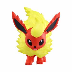 Pokemon Takara Tomy EX Japon Flareon - Imagen 2