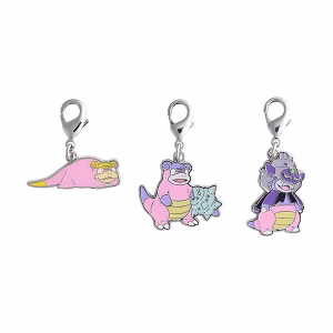 POKEMON CENTER LLAVERO COLGANTE POKEMON SLOWPOKE SET - Imagen 1