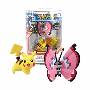 Pokemon Tomy Xy Pikachu Vs Vivillon - Imagen 1