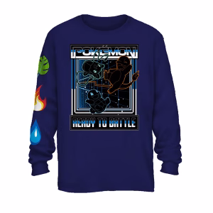 POKEMON SET POLO MANGA LARGA TALLA 4-5 - Imagen 3