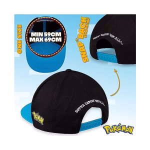 POKEMON GORRO POKEMON AJUSTABLE PARA NIÑOS - Imagen 3