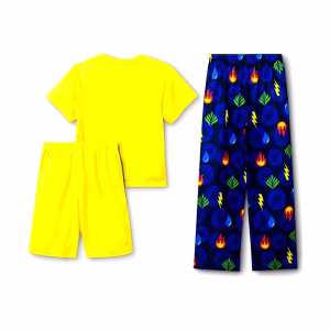 POKEMON SET DE 3 PIEZAS PIJAMA TALLA 4 COD5 - Imagen 2