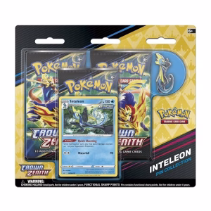 Pokemon TCG Crow Zenith Inteleon Pin Ingles - Imagen 1