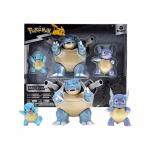 Pokemon Select Squirtle Wartotle Blastoise - Imagen 1