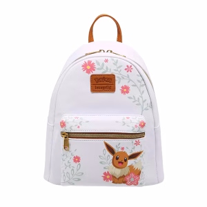 MOCHILA POKEMON LOUNGEFLY EEVEE WHITE - Imagen 1