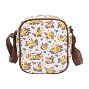 BOLSO CRUZADO FRORAL POKEMON PIKACHU EEVEE LOUNGEFLY - Imagen 4