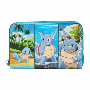 Pokemon Cartera Squirtle Evoluciones Loungefly - Imagen 1