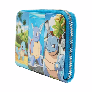 Pokemon Cartera Squirtle Evoluciones Loungefly - Imagen 2