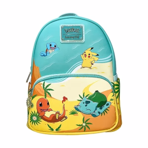 POKEMON MOCHILA LOUNGEFLY BEACH KANTO - Imagen 1