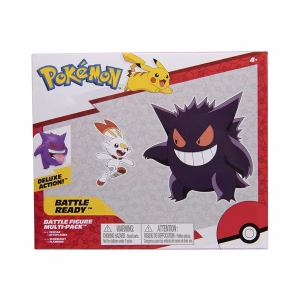 Pokemon Gengar Articulable Scorbunny Pack - Imagen 1