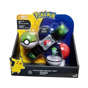 Pokemon Takara Tomy Cinturon con Pokebola Bulbasaur - Imagen 1