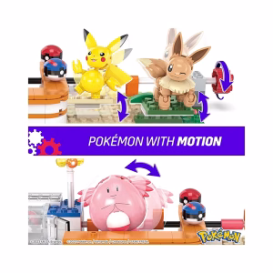 POKEMON MEGA CONTRUX CENTRO POKEMON CHANSEY - Imagen 2