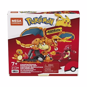 Pokemon Mega Construx Charizard Evolucion Set 300 Piezas - Imagen 2