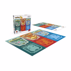 POKEMON ROMPECABEZA 400 PIEZAS RETRO STARTERS - Imagen 2