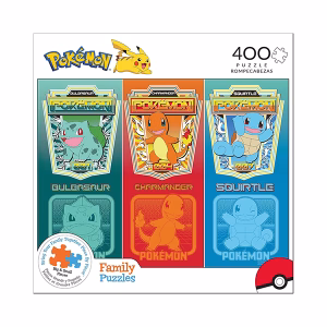 POKEMON ROMPECABEZA 400 PIEZAS RETRO STARTERS - Imagen 1