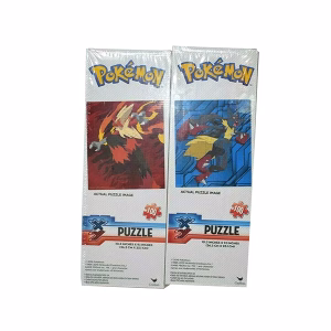 POKEMON ROMPECABEZA 200 PIEZAS MEGA BLAZIKEN MEGA LUCARIO - Imagen 4