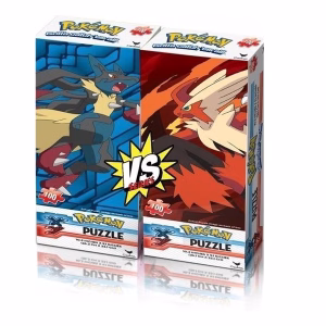 POKEMON ROMPECABEZA 200 PIEZAS MEGA BLAZIKEN MEGA LUCARIO - Imagen 1