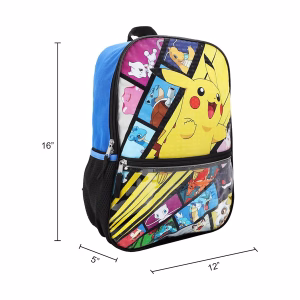 POKEMON MOCHILA PIKACHU MOCHILA SET - Imagen 3