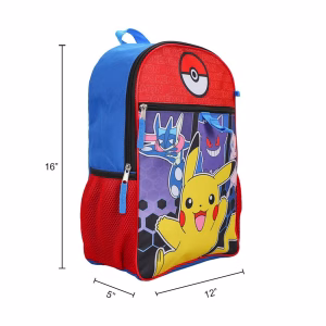 Mochila Pokemon Pokeball Pikachu y Gengar Bioworld - Imagen 4