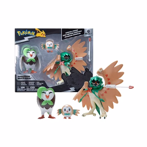 Pokemon Select Decidueye Rowlet Dartrix - Imagen 1