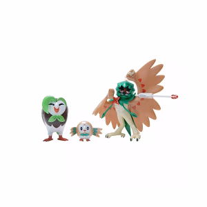 Pokemon Select Decidueye Rowlet Dartrix - Imagen 2
