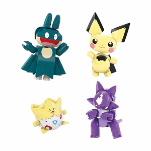 Mega Pokemon Togepi Pichu Happiny Munchlax Riolet Toxel Elekix - Imagen 4