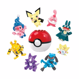 Mega Pokemon Togepi Pichu Happiny Munchlax Riolet Toxel Elekix - Imagen 2