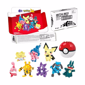 Mega Pokemon Togepi Pichu Happiny Munchlax Riolet Toxel Elekix - Imagen 1