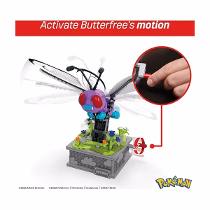 POKEMON MEGA BUTTERFREE 852 PIEZAS MOVIMIENTO - Imagen 2
