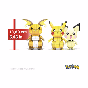 Mega Pokemon Build and Show Pikachu Evoluciones - Imagen 5