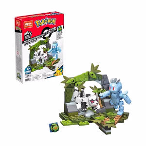 Mega Construx Pokemon Machop Vs. Galarian Zigzagoon - Imagen 1
