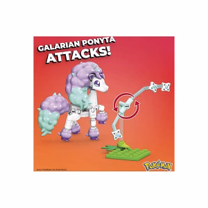MEGA CONTRUX POKEMON PONYTA GALAR - Imagen 4