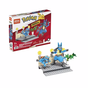 Mega Pokemon Lucario Riolu Set - Imagen 1