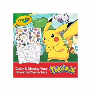 Crayola Pokemon Coloring Art Set Pikachu - Imagen 4