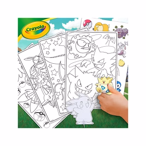 Crayola Pokemon Coloring Art Set Pikachu - Imagen 3