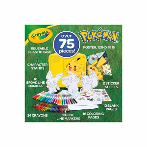 Crayola Pokemon Coloring Art Set Pikachu - Imagen 2