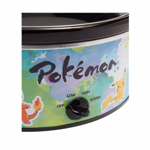 Pokémon Allover Print 7-Quart Olla de cocción lenta BoxLunch Exclusivo - Imagen 4
