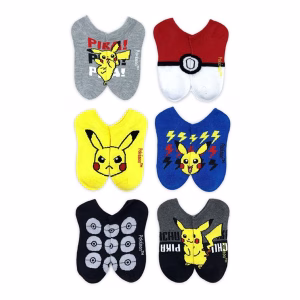 POKEMON 6 PARES DE MEDIAS - Imagen 2