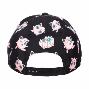 POKEMON GORRA Jigglypuff allover BLACK - Imagen 3