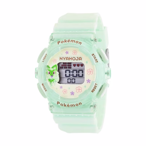 POKEMON RELOJ DIGITAL NIÑA SPRIGATITO JAPON - Imagen 3