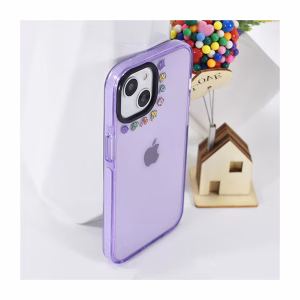 POKEMON FUNDA IPHONE 13 MINI TRANSPARENTE MORADO - Imagen 5