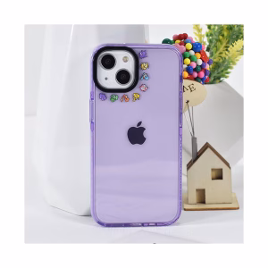 POKEMON FUNDA IPHONE 13 MINI TRANSPARENTE MORADO - Imagen 4