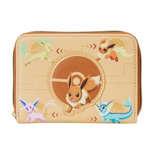 Pokemon Loungefly Billetera Eevee y Evoluciones - Imagen 1